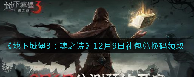 《地下城堡3：魂之诗》12月9日礼包兑换码领取