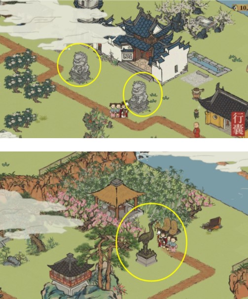 《江南百景图》松江探险华亭重彩迦叶币位置介绍