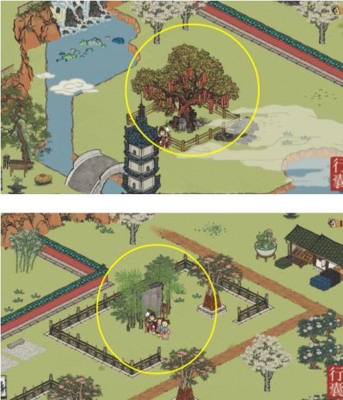 《江南百景图》松江探险华亭重彩迦叶币位置介绍