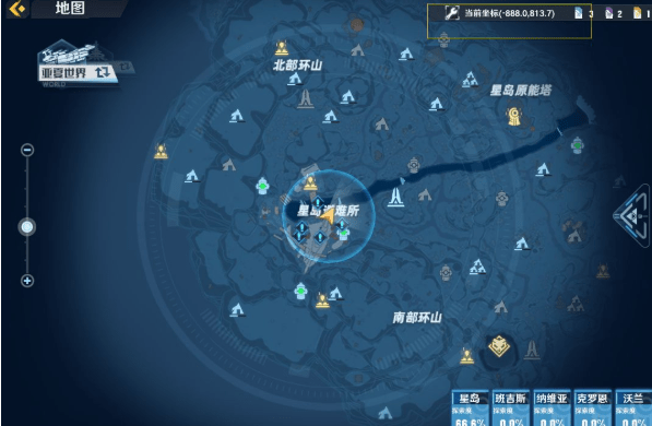 《幻塔》星岛全黑核金核位置大全