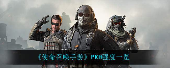 《使命召唤手游》PKM强度一览