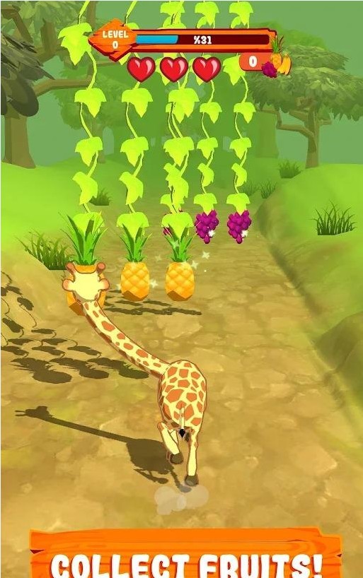 长颈鹿冒险跑游戏正式版（Giraffe）