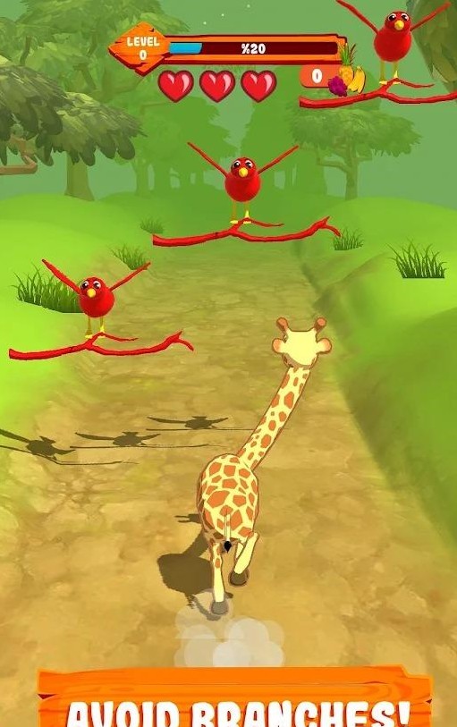 长颈鹿冒险跑游戏正式版（Giraffe）