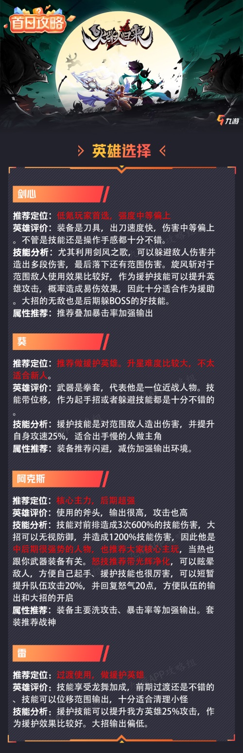 《火柴人归来》开局角色选择推荐