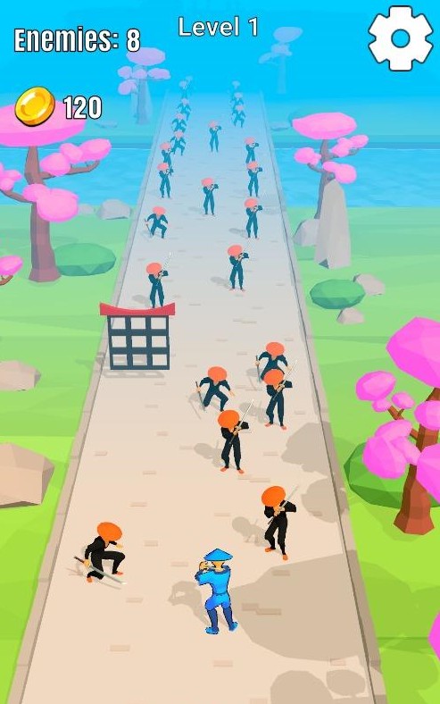 点刺忍者游戏中文版（SliderRun）