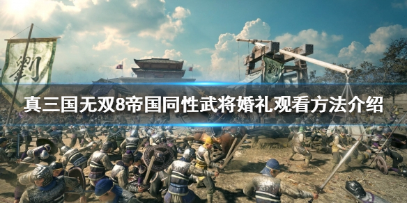 《真三国无双8帝国》同性别可以结婚吗？同性武将婚礼观看方法介绍