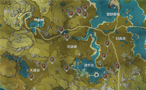 《原神》2.3版本百货奇货松果采集地点汇总分享