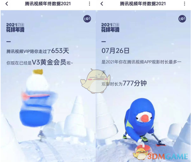 2021《腾讯视频》年度观影报告活动入口