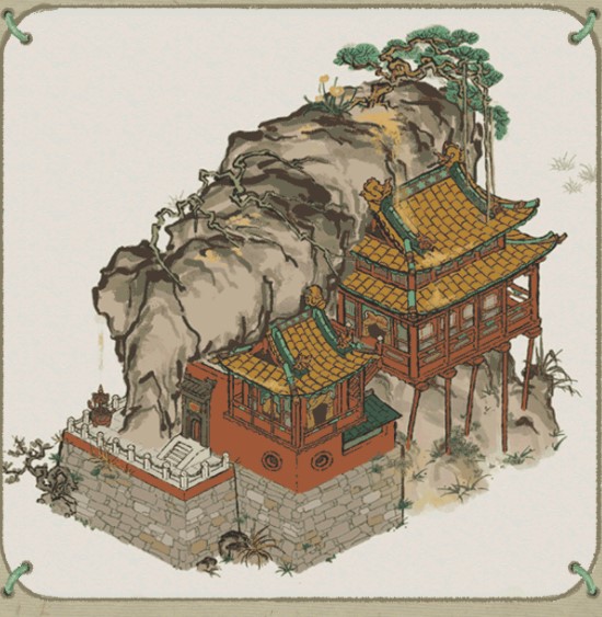 《江南百景图》腾云寺建筑鉴赏