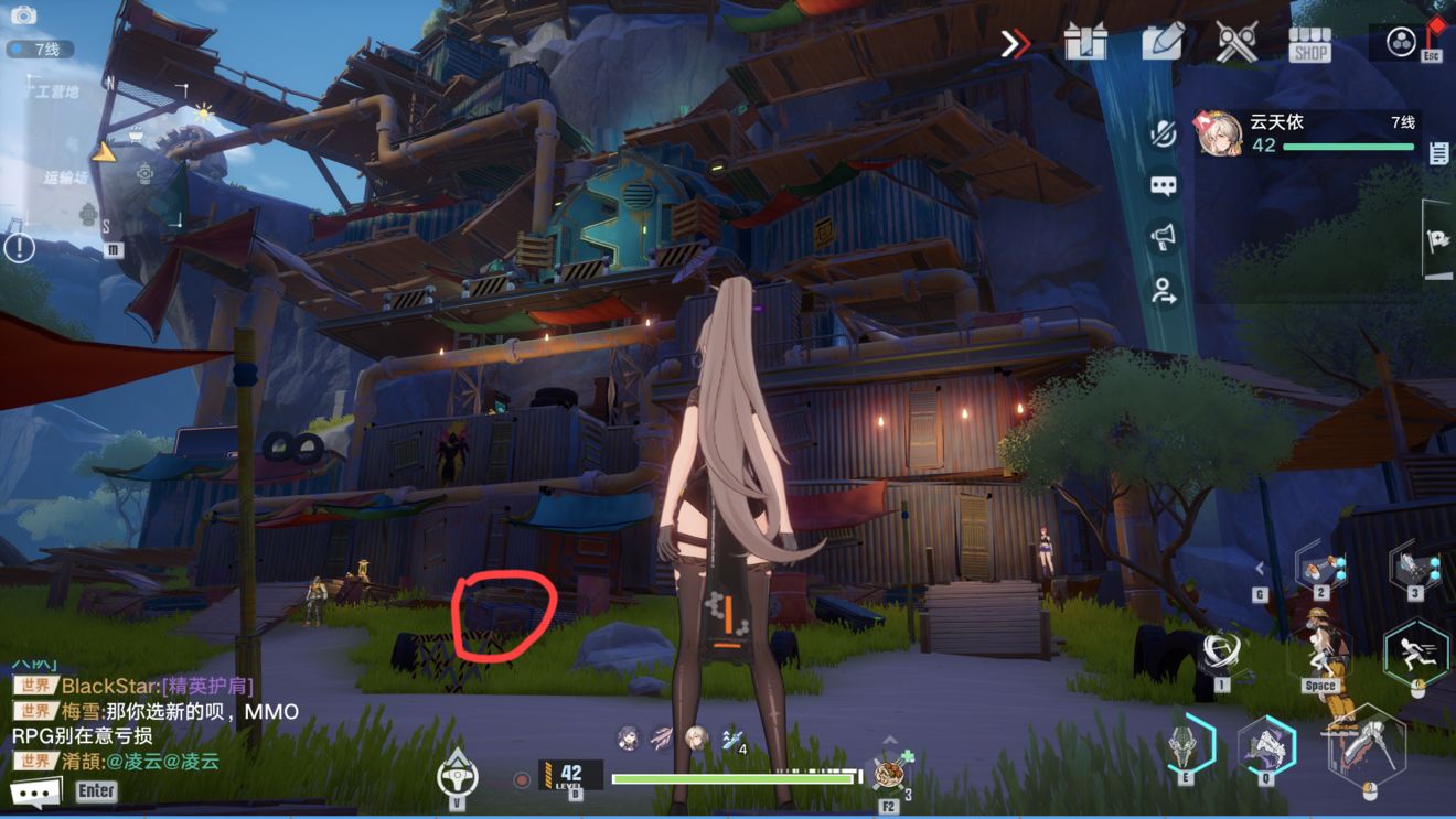 《幻塔》书信方舟支线触发地点分享