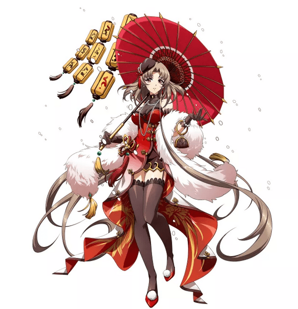 《梦幻模拟战》尤利娅皮肤灯影辞岁一览