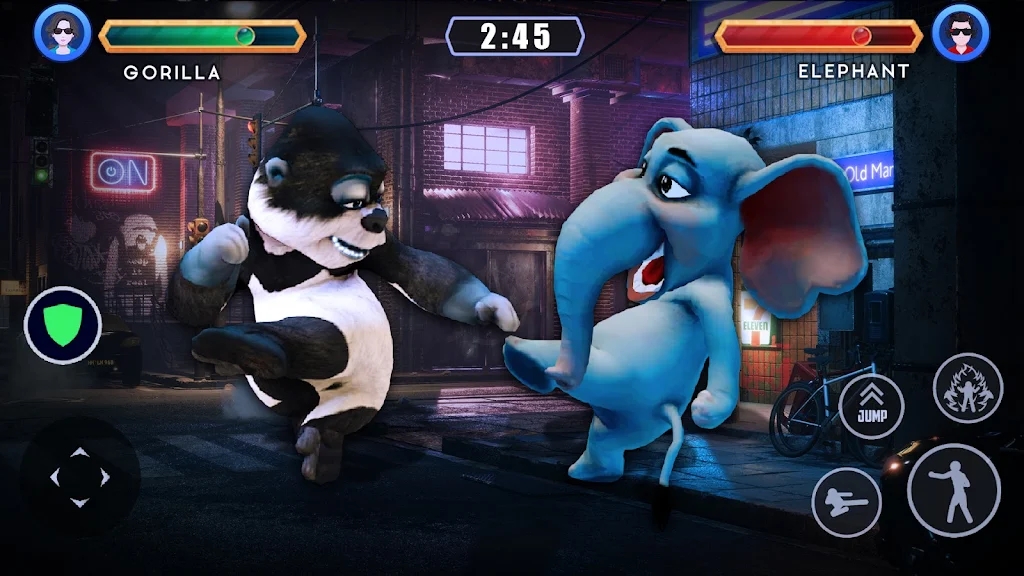 散打动物竞技游戏正式安卓版（Animal Karate Fight）