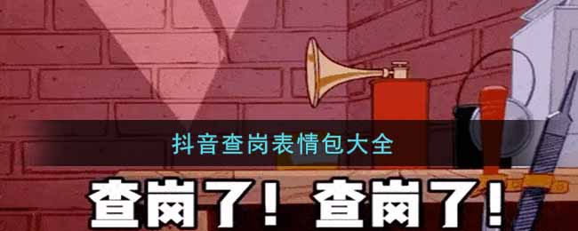 抖音查岗表情包大全