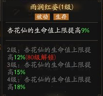 《神仙道3》杏花仙技能一览
