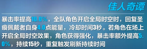 《崩坏3》比安卡舞台圣痕套装效果介绍