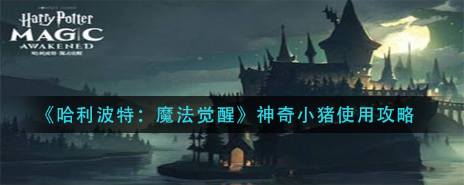 《哈利波特：魔法觉醒》神奇小猪使用攻略