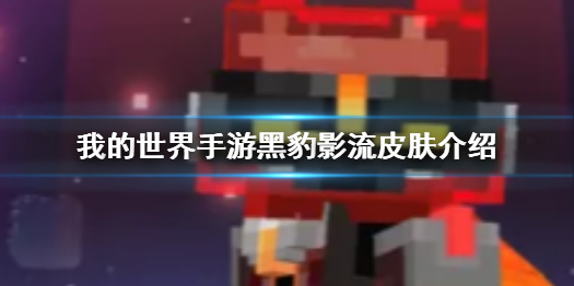 我的世界手游黑豹影流怎么样 我的世界手游黑豹影流皮肤介绍