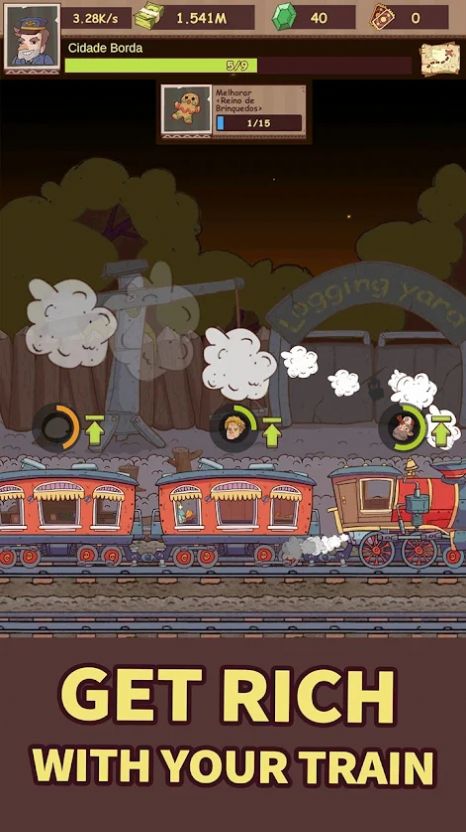 蒸汽火车大亨游戏安卓版（Steam Train Tycoon）