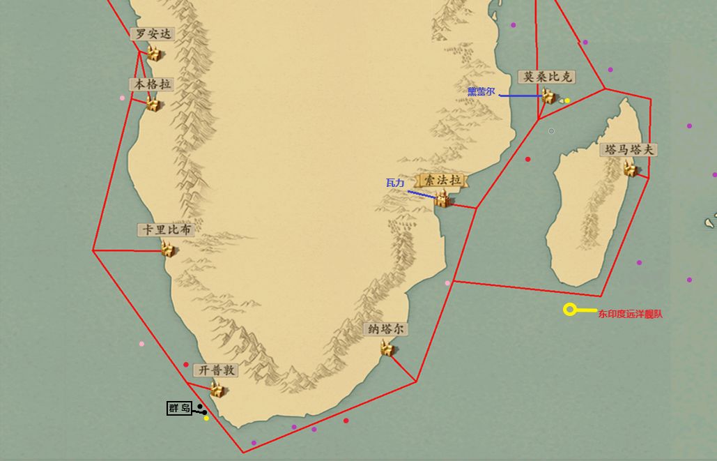 《梦回大航海》全地图详细标注