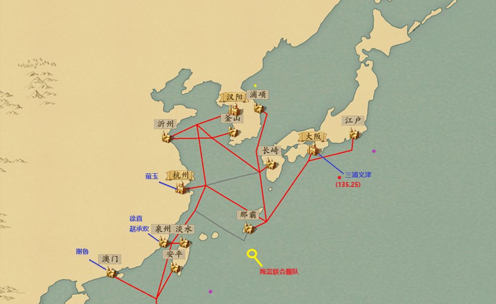 《梦回大航海》全地图详细标注