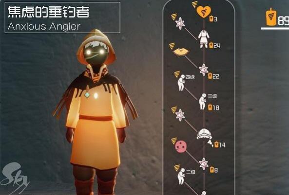 《光遇》潜海季焦虑渔夫先祖兑换图一览