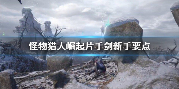 《怪物猎人崛起》片手剑新手怎么玩？片手剑新手要点
