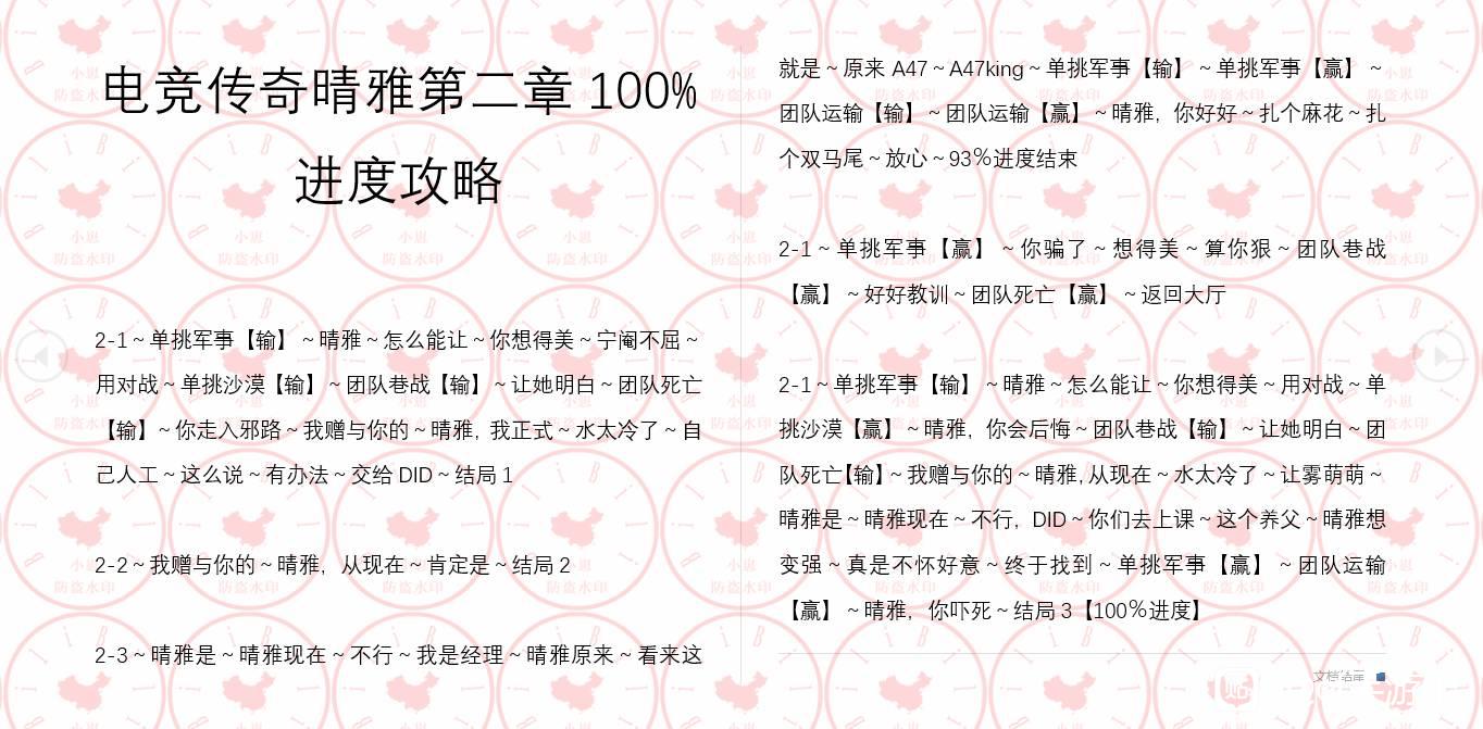 《CF手游》晴雅剧情第二章100%通关攻略