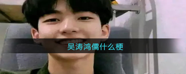 吴涛鸿儒什么梗
