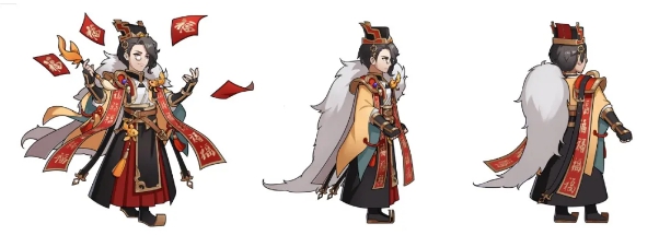 《三国志幻想大陆》荀彧福来运至皮肤一览