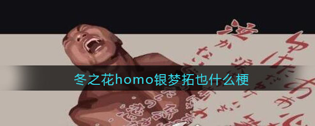 冬之花homo银梦拓也什么梗