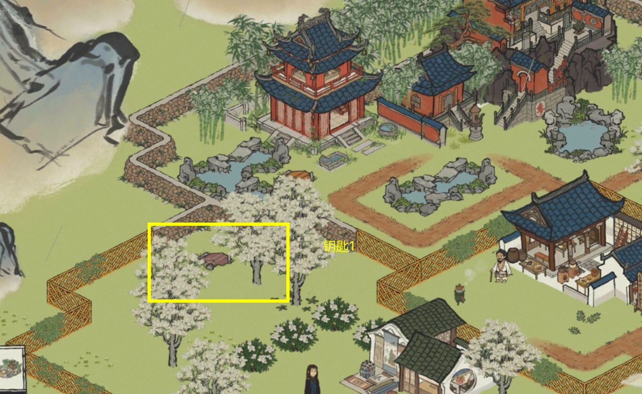 《江南百景图》长相思宝箱钥匙位置一览