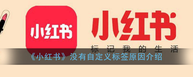 《小红书》没有自定义标签原因介绍
