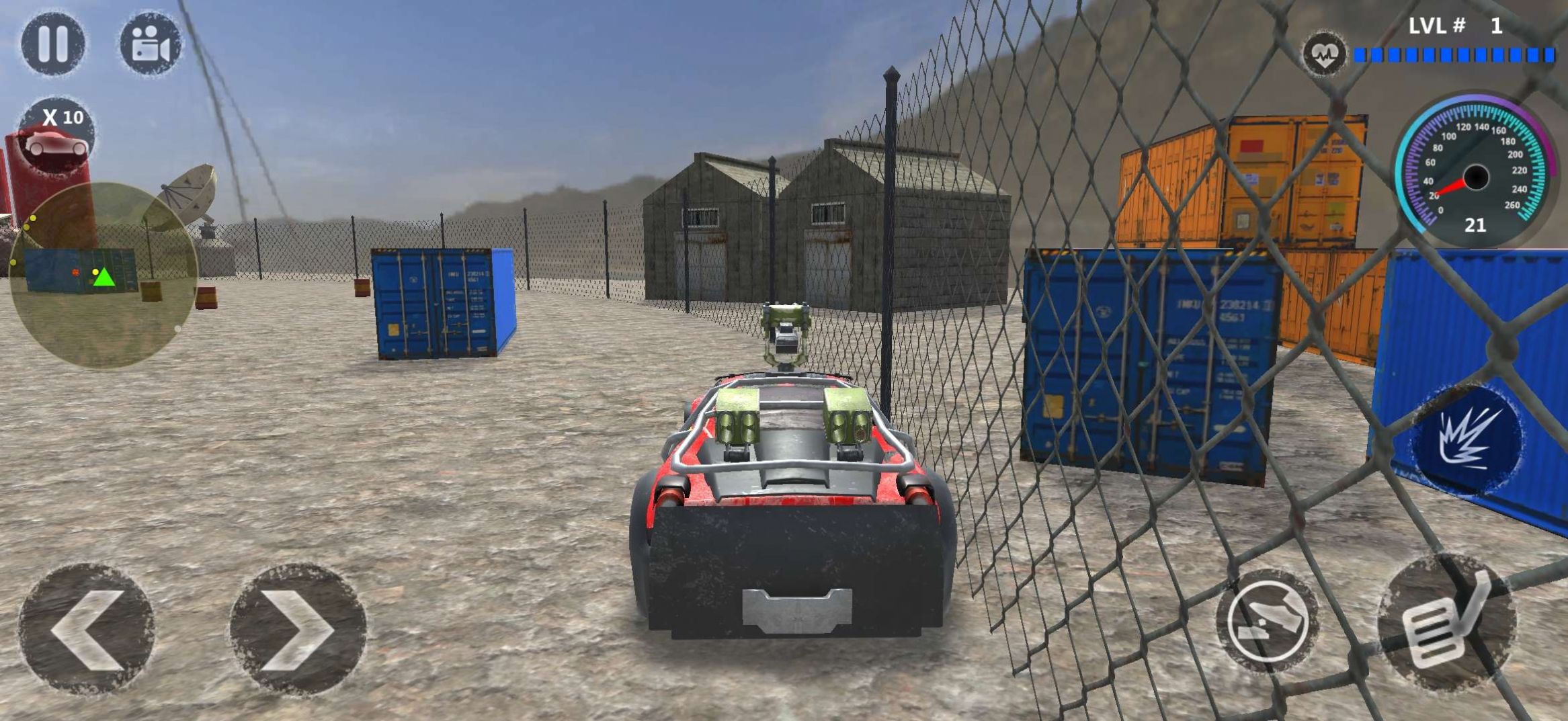 金属狂怒汽车狂游戏中文版(Metal Rage Car Madness)