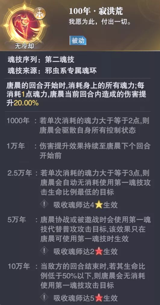 《斗罗大陆：魂师对决》SP唐晨技能介绍