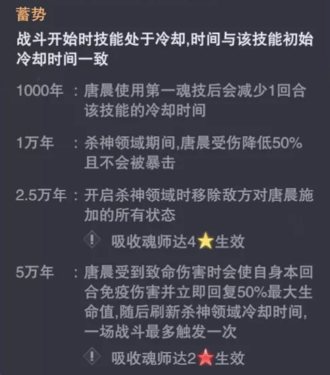 《斗罗大陆：魂师对决》SP唐晨技能介绍