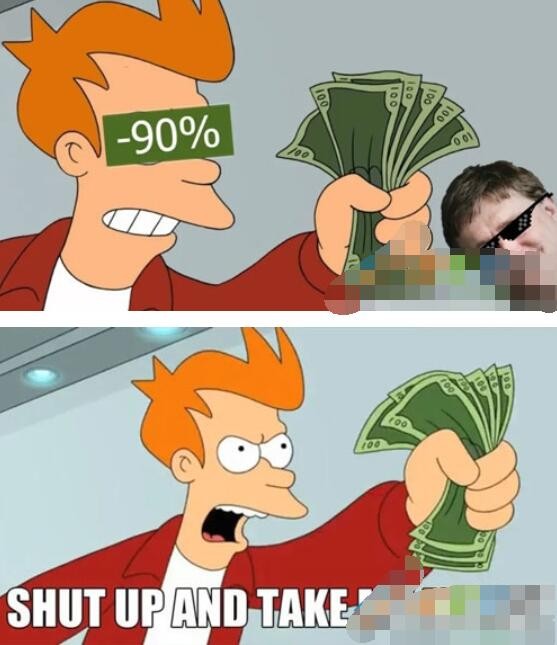 shut up and take my money是什么梗