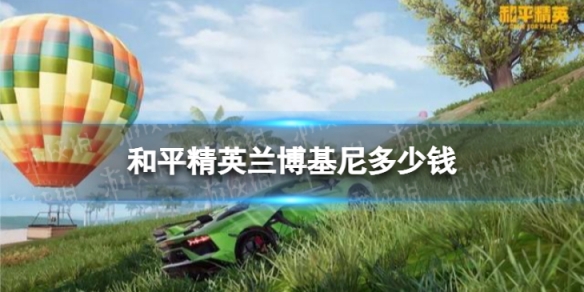 和平精英兰博基尼多少钱 和平精英兰博基尼价格介绍