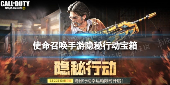使命召唤手游隐秘行动宝箱怎么样 使命召唤手游隐秘行动幸运箱皮肤介绍