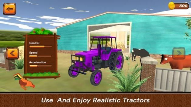 拖拉机驾驶3D游戏中文手机版