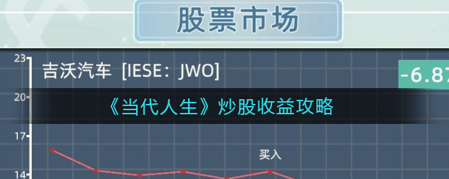 《当代人生》炒股收益攻略