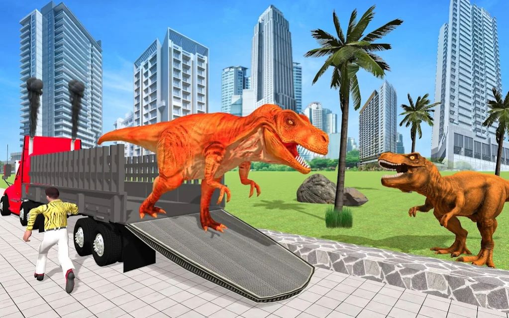 野生动物货物运输车游戏正式版（Wild Animal Cargo Transporter）