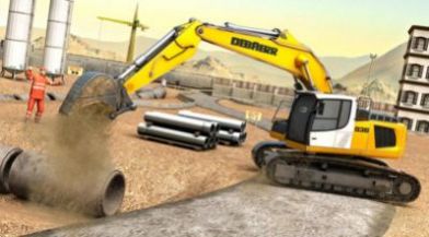 建筑大亨挖掘机3D游戏中文手机版