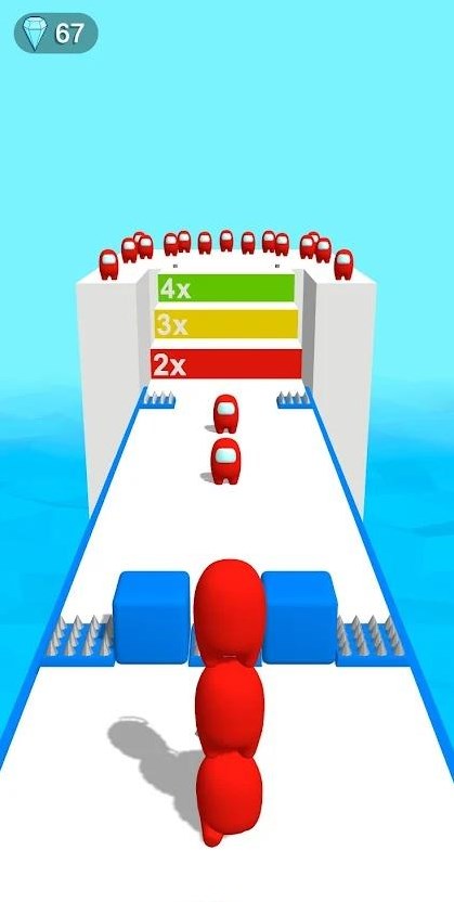 笨拙的奔跑游戏中文版（Clumsy Run）
