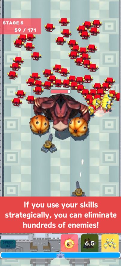 防御崩溃的塔防游戏ios苹果版