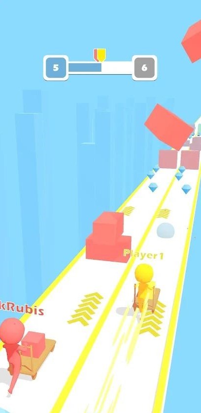 抖音送货竞赛3D小游戏（Deli