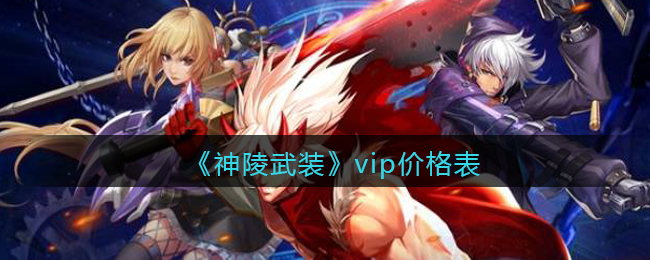 《神陵武装》vip价格表