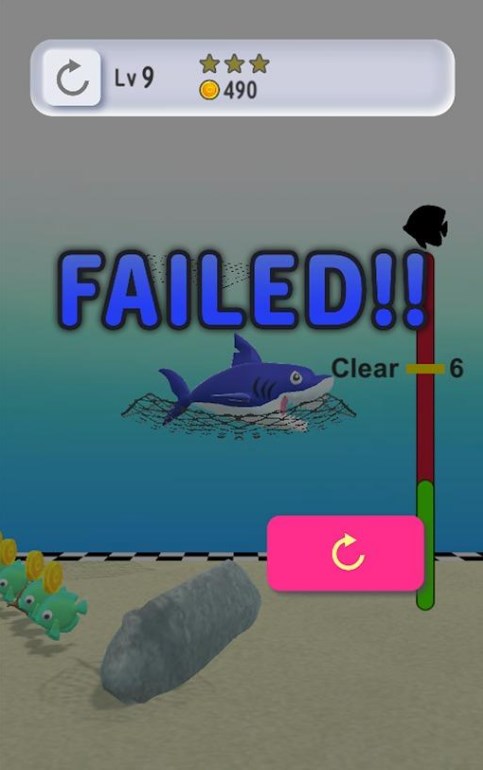 弹射鲨鱼游戏正式版（Reflecting Shark）