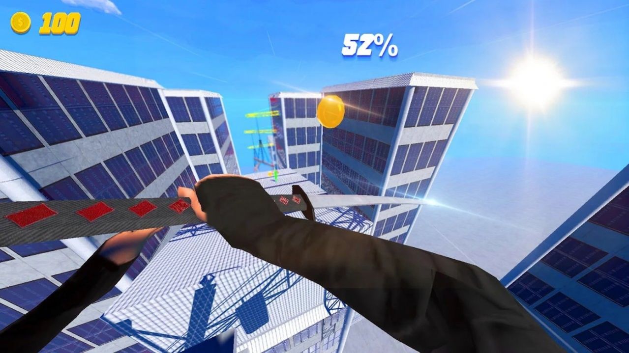 屋顶忍者跑游戏中文版（Rooftop Run Ninja）