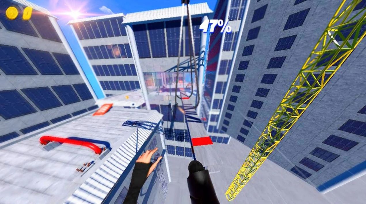 屋顶忍者跑游戏中文版（Rooftop Run Ninja）