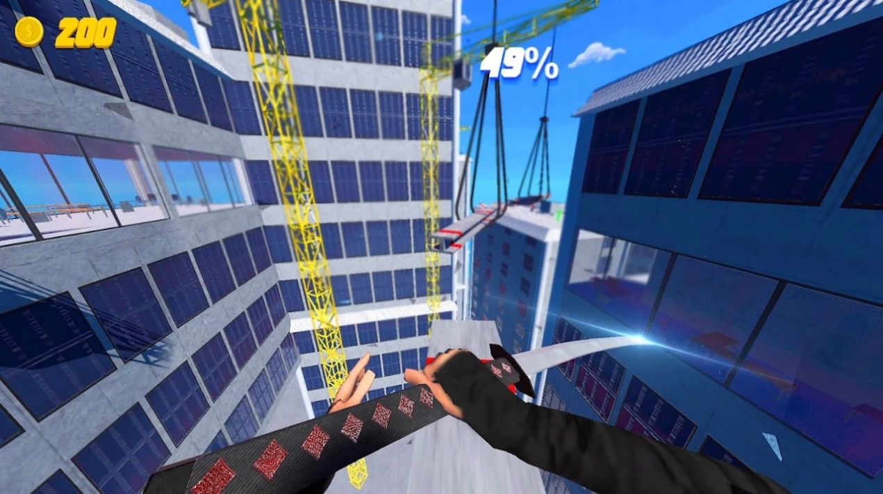 屋顶忍者跑游戏中文版（Rooftop Run Ninja）